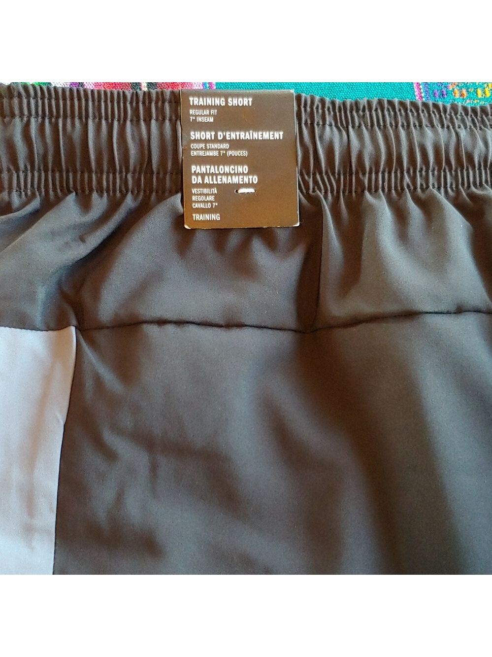 Adidas Men's Training Athletic Shorts Black and White Stripes Size Large NWT - Picture 12 of 16